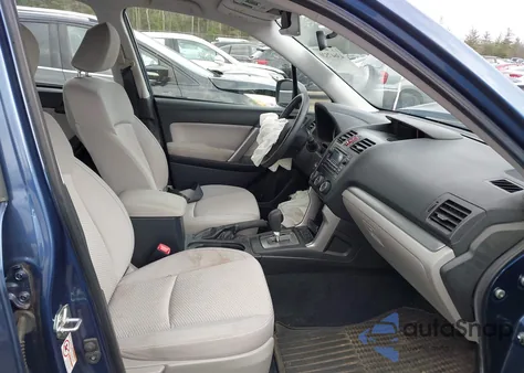 2014 Subaru Forester 2.5I z USA, uszkodzony, nr VIN JF2SJAAC1EH467510